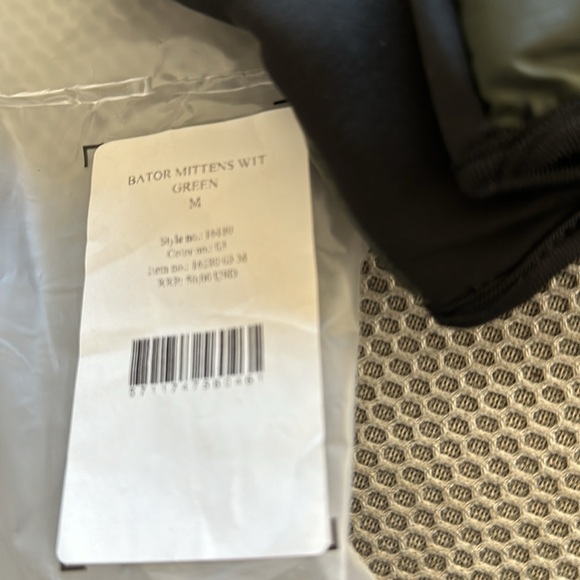 Bator mittens rains black medium - Picture 6 of 7